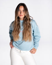 Lucia lleva la talla S y mide 1,73m