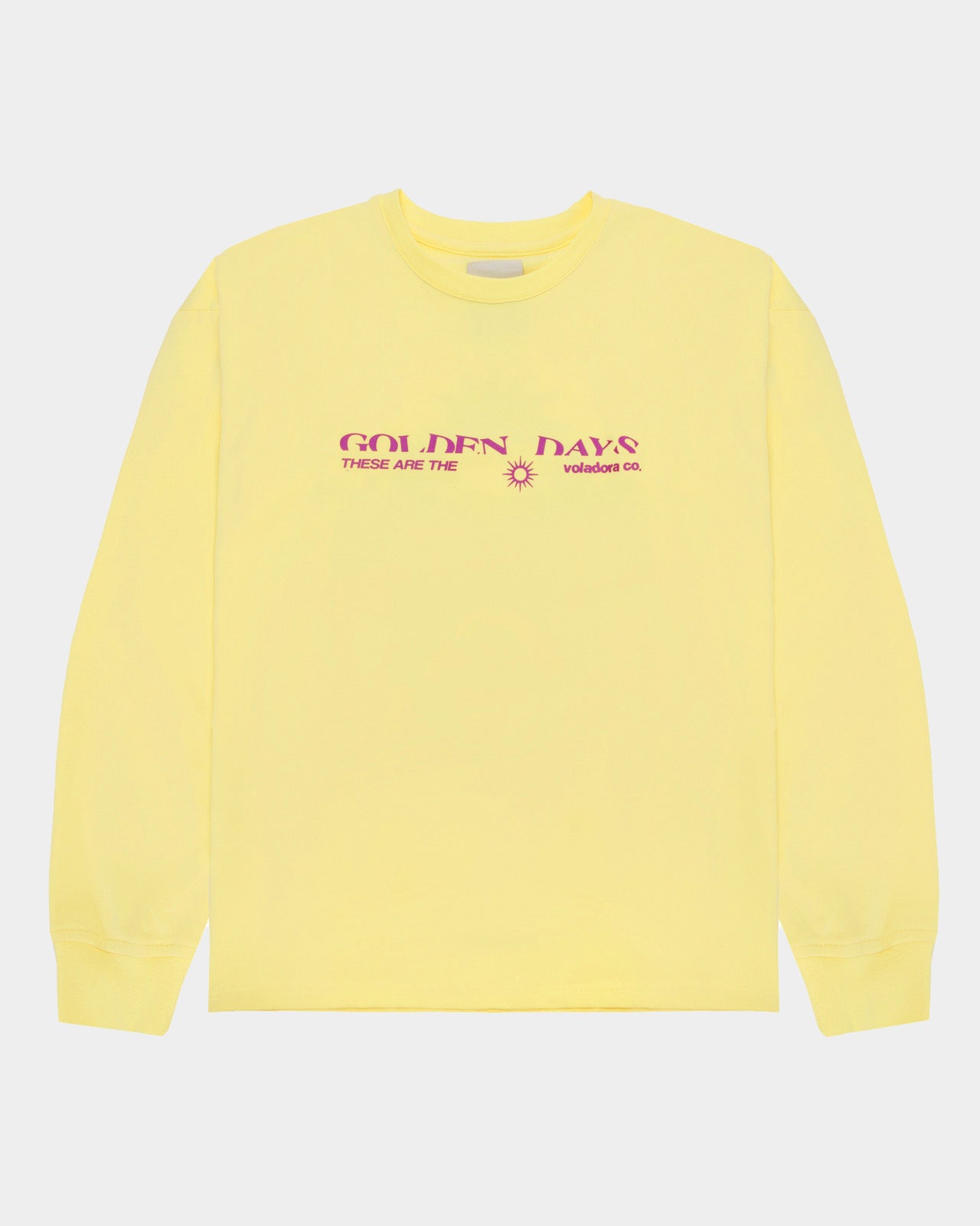 Sudadera Golden Days Yellow