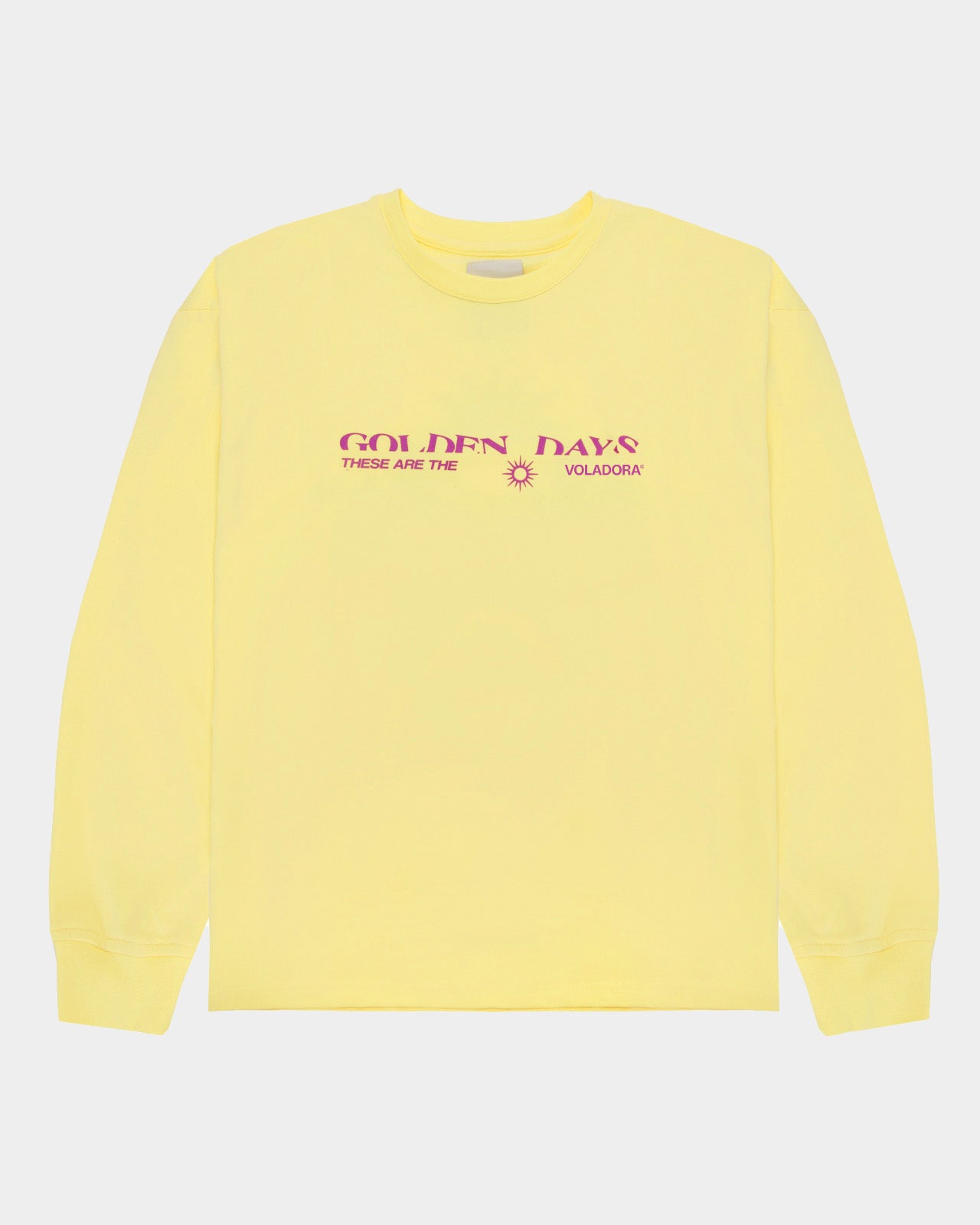 Sudadera Golden Days Yellow