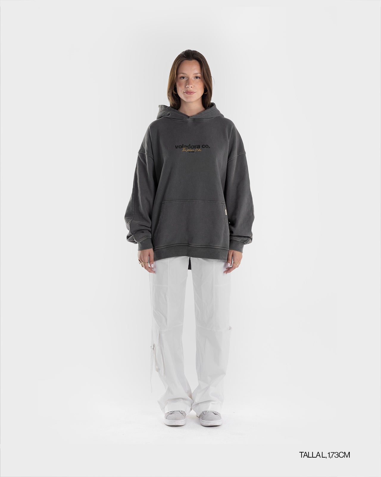 GRAY "OP" HOODIE