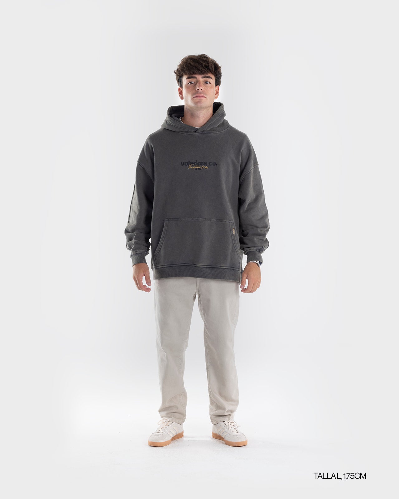 GRAY "OP" HOODIE
