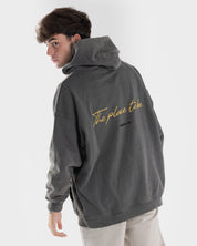 GRAY "OP" HOODIE