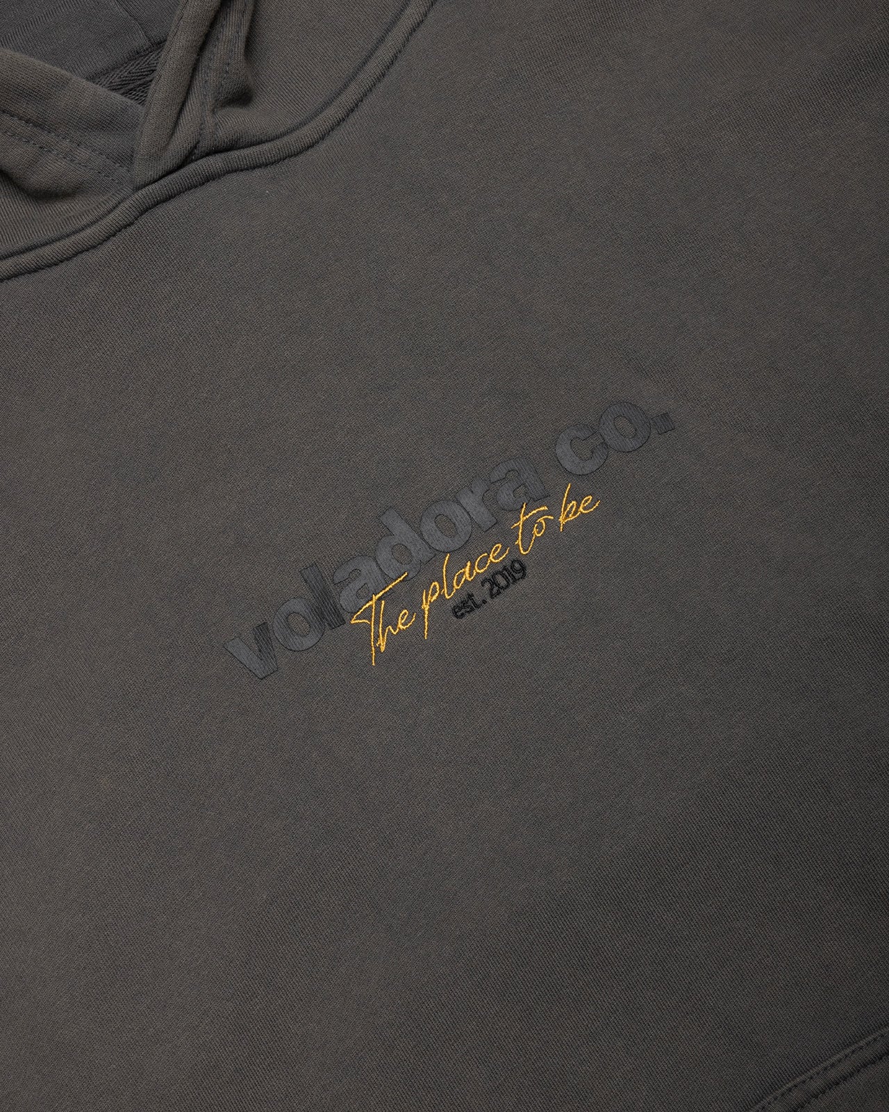 GRAY "OP" HOODIE