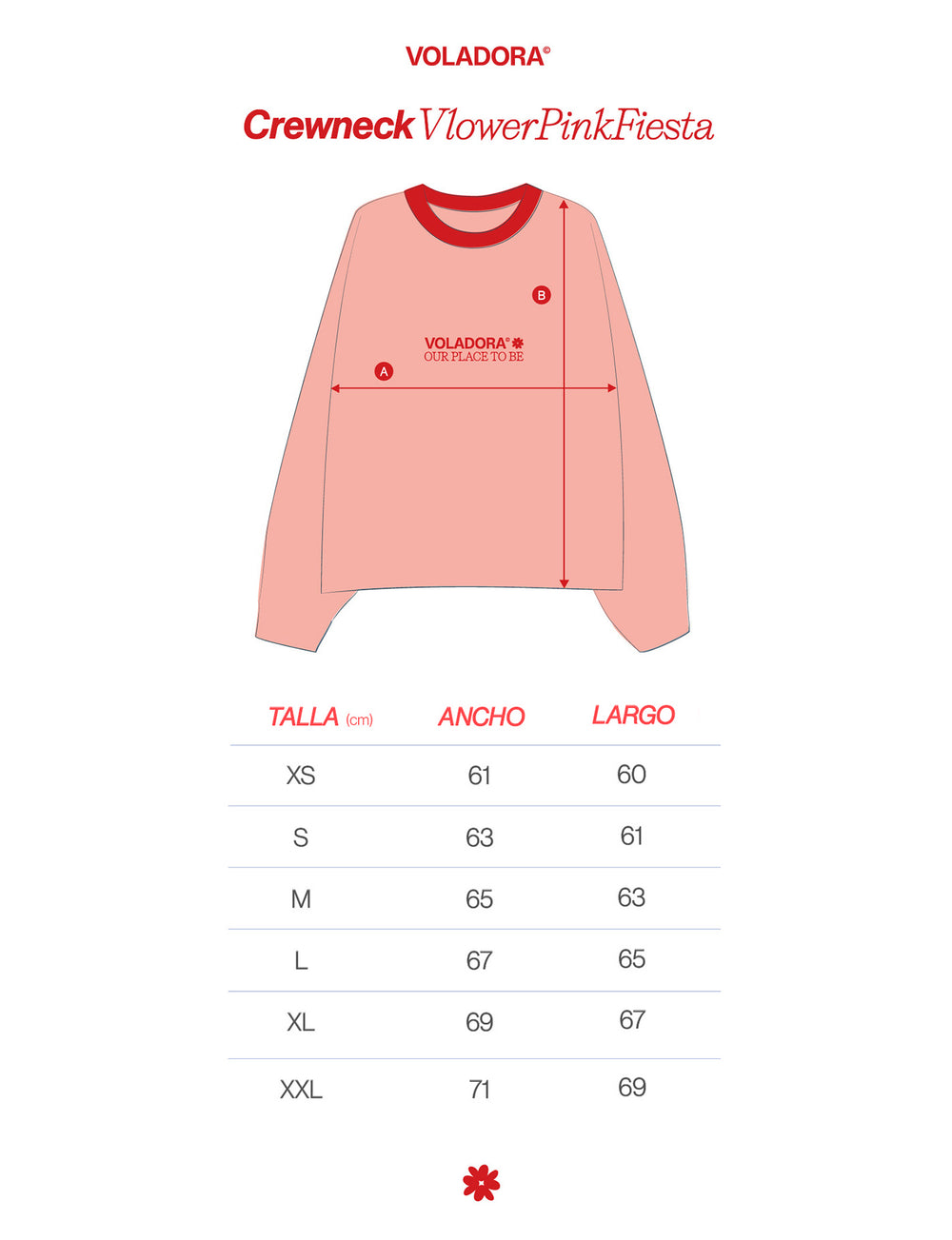 Crewneck Vlower- Navy