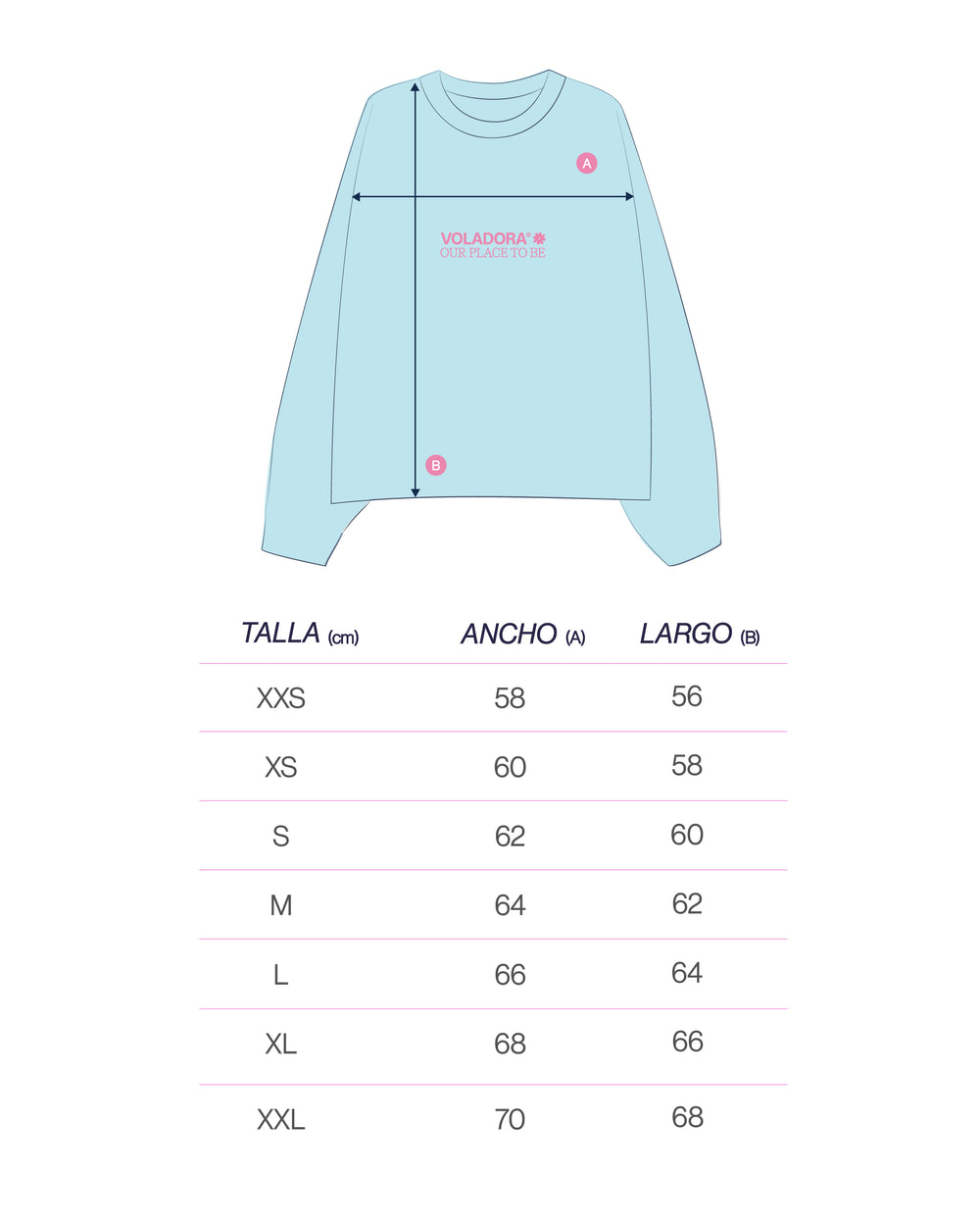 Crewneck Vlower- Light Blue