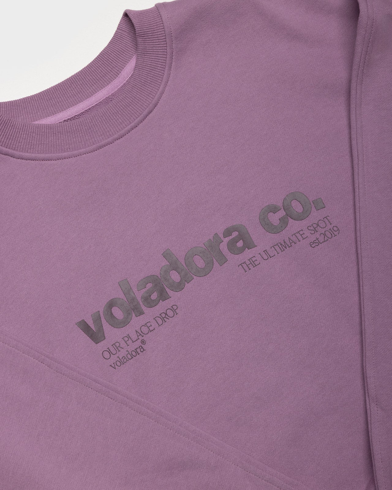 LAVENDER "OP" Crewneck