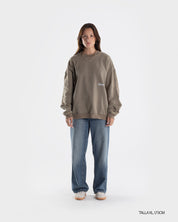 OLIVE "OP" Crewneck