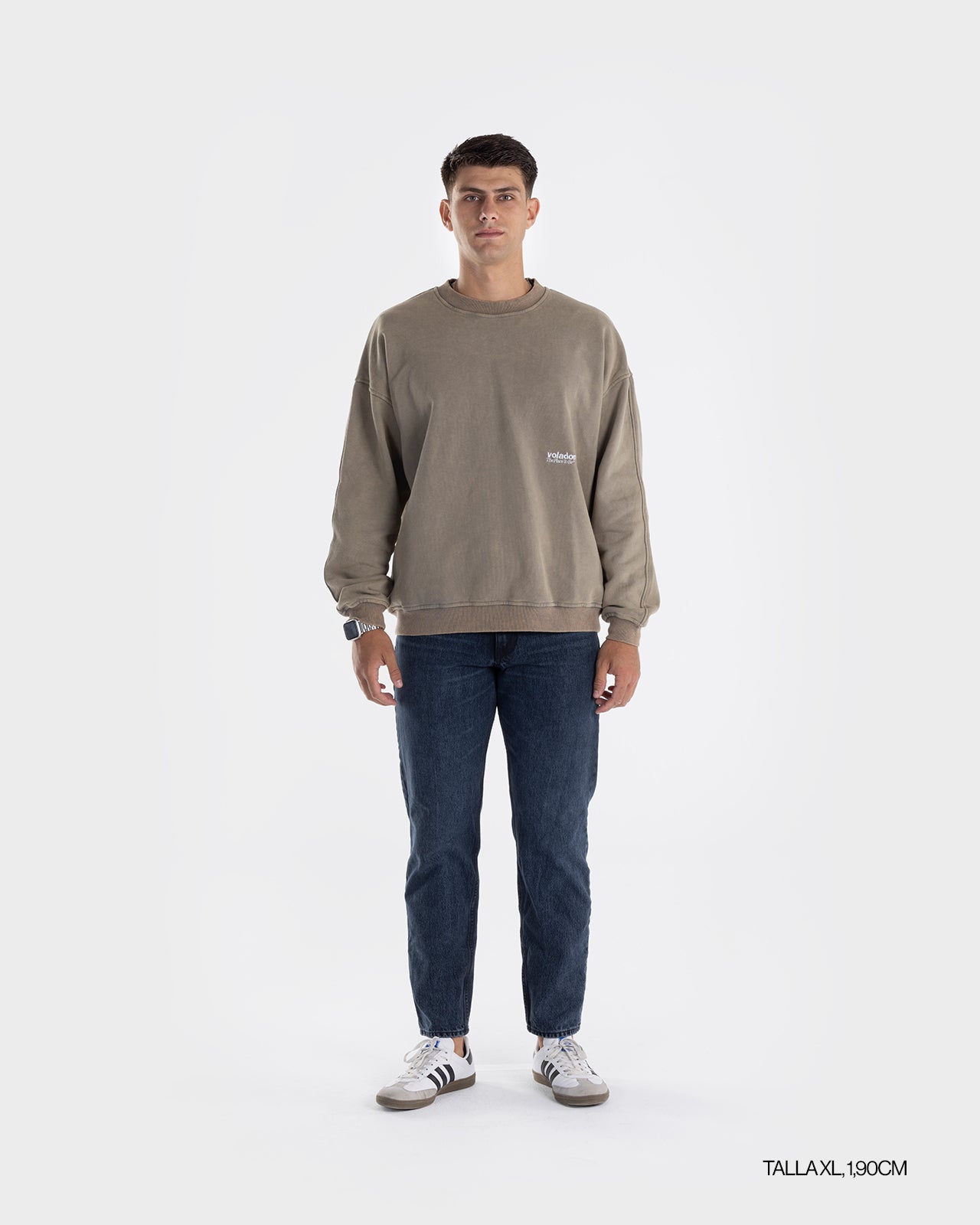 OLIVE "OP" Crewneck