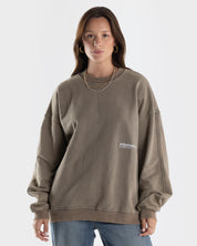 OLIVE "OP" Crewneck