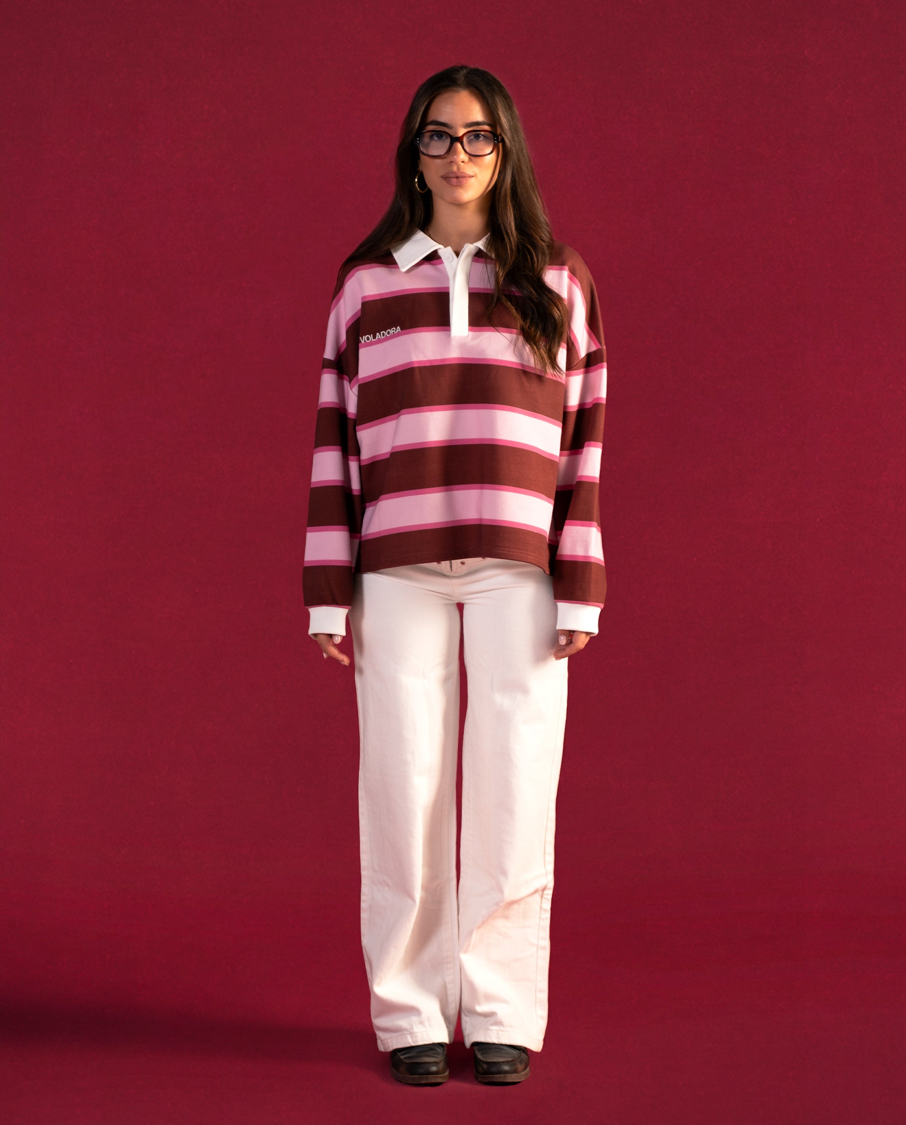 Lucia lleva la talla M y mide 1,70m