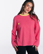 Lucia lleva la talla S y mide 1,70m