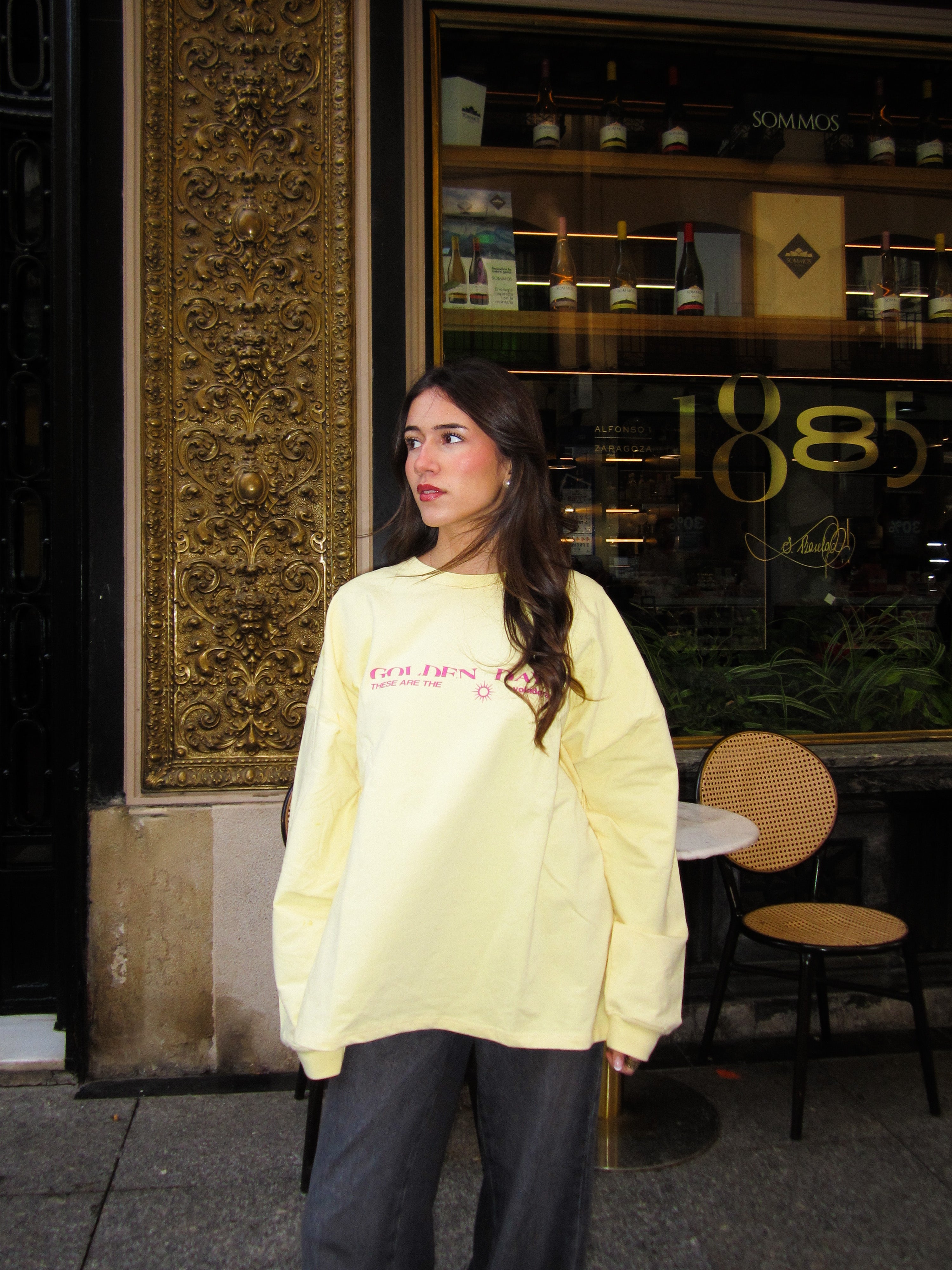 Sudadera Golden Days Yellow