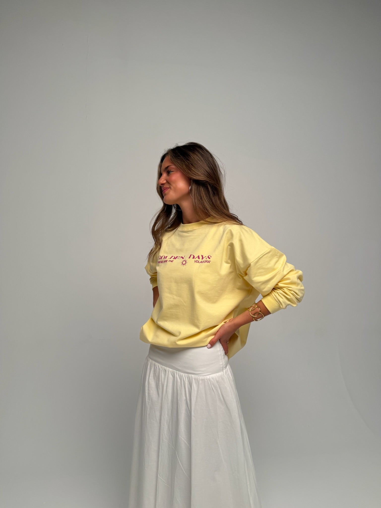 Sudadera Golden Days Yellow