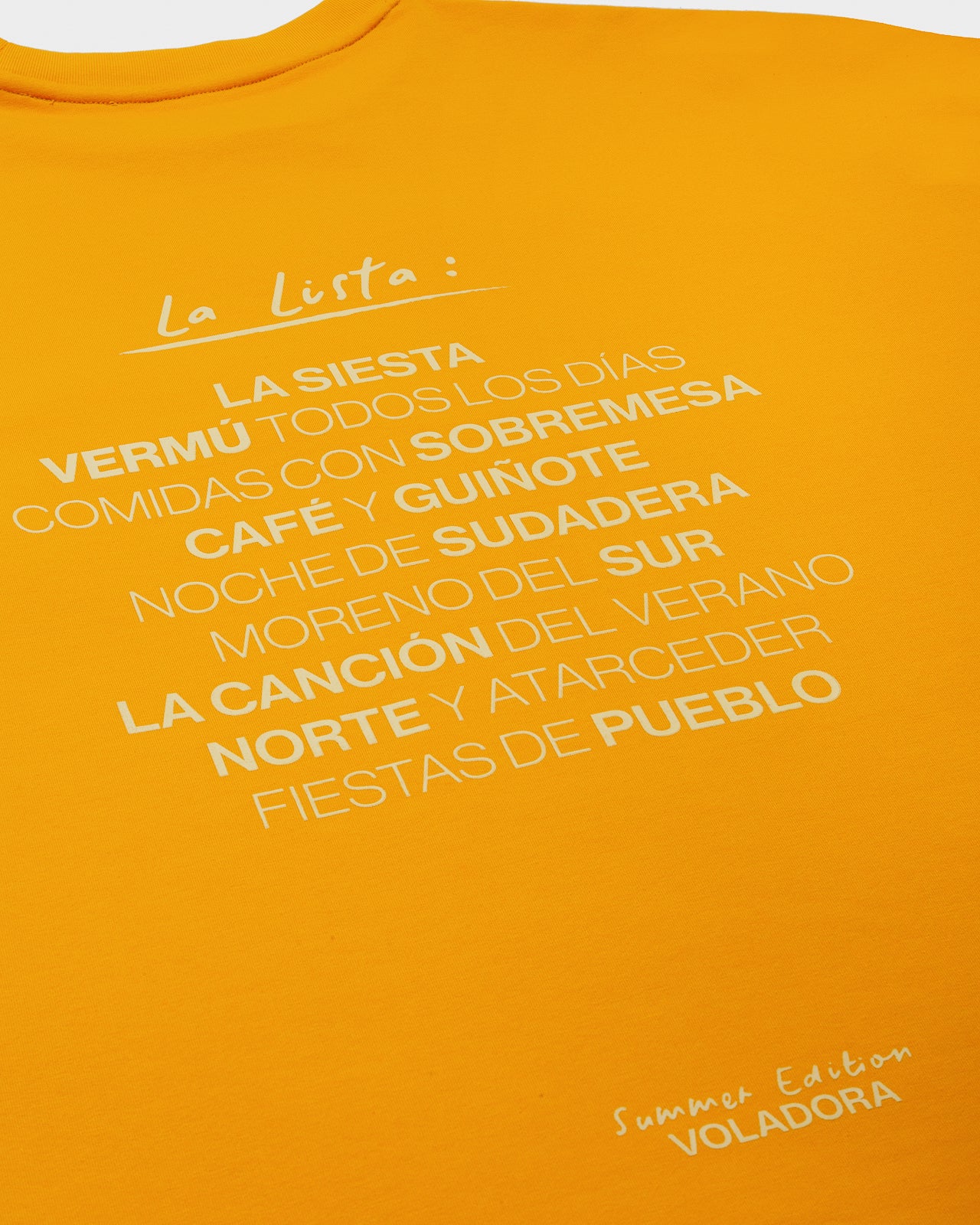 Sudadera Bucketlist