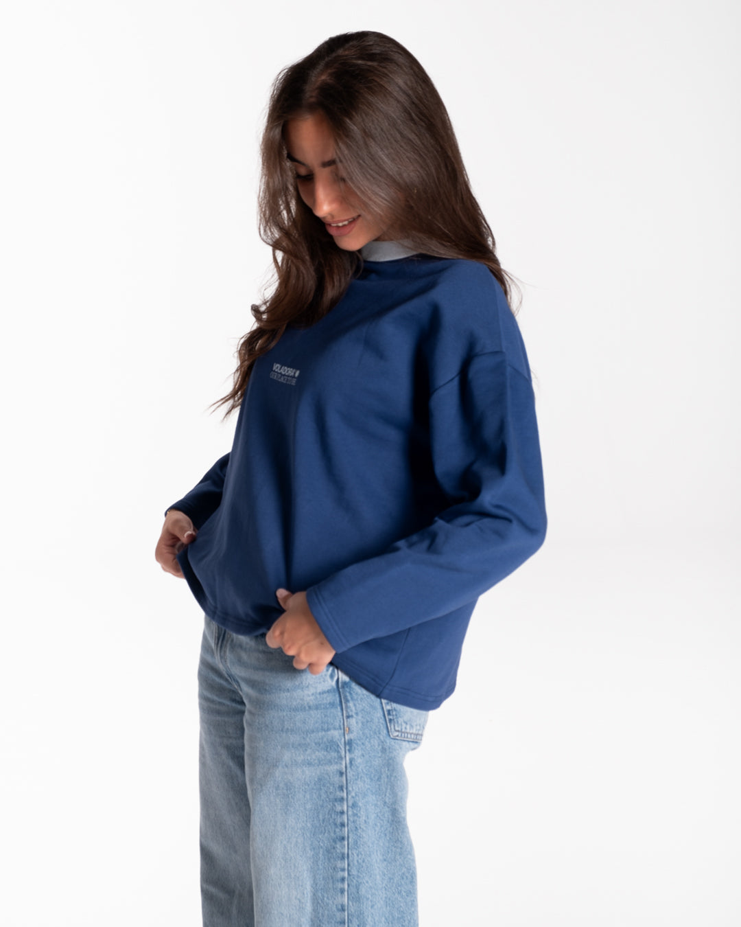 Lucia lleva la talla S y mide 1,70m