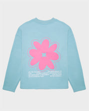 Crewneck Vlower- Light Blue