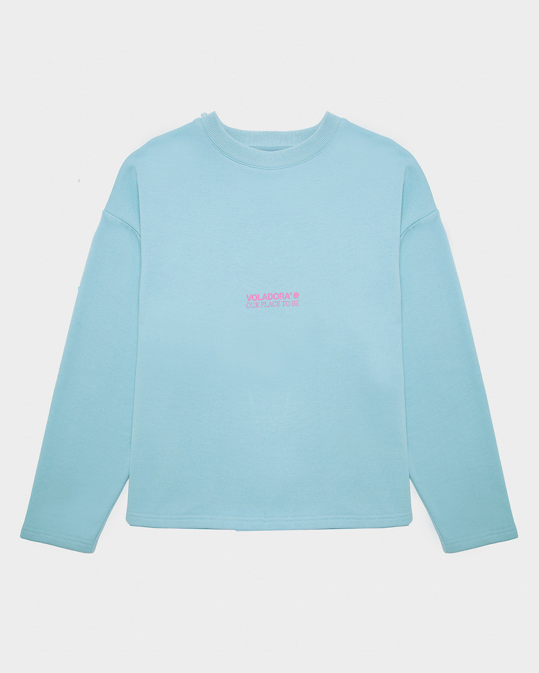 Crewneck Vlower- Light Blue