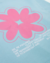 Crewneck Vlower- Light Blue