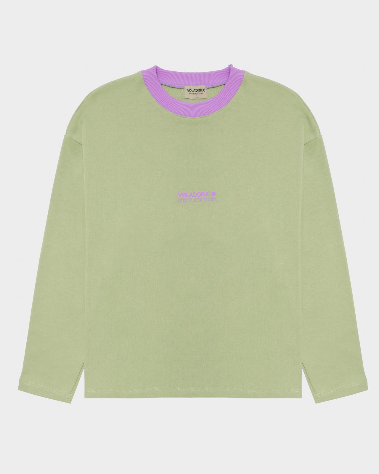 Crewneck Vlower- Lavanda