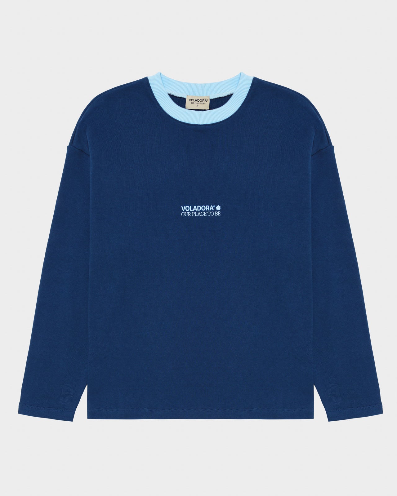 Crewneck Vlower- Navy