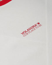 Crewneck Vlower- Cherry