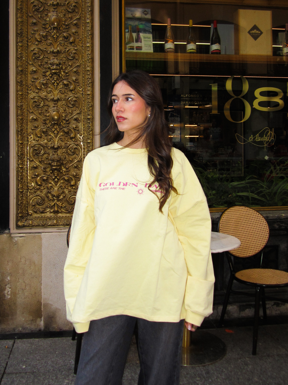 Sudadera Golden Days Yellow