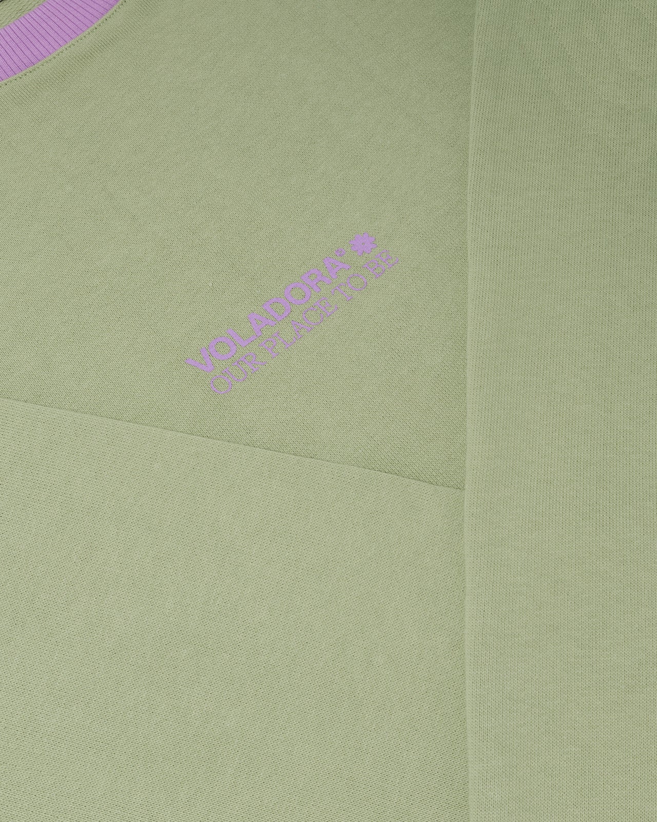 Crewneck Vlower- Lavanda