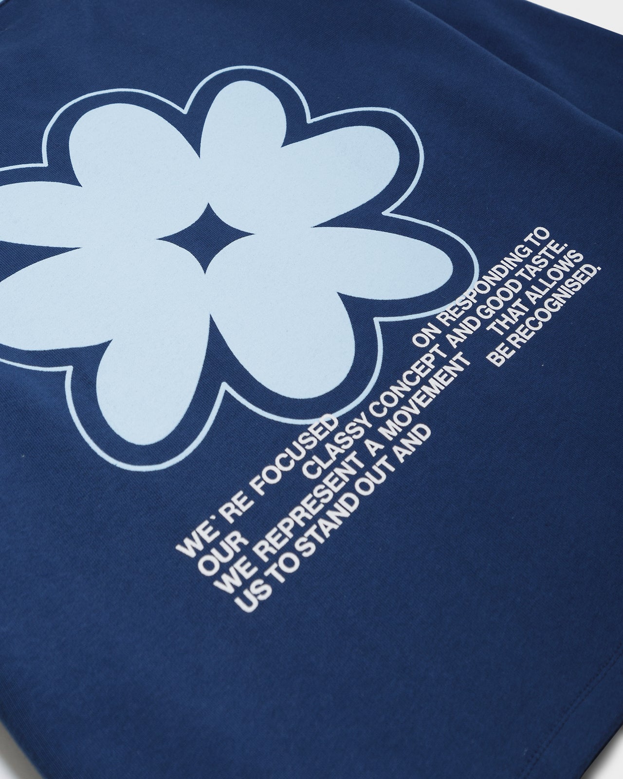 Crewneck Vlower- Navy