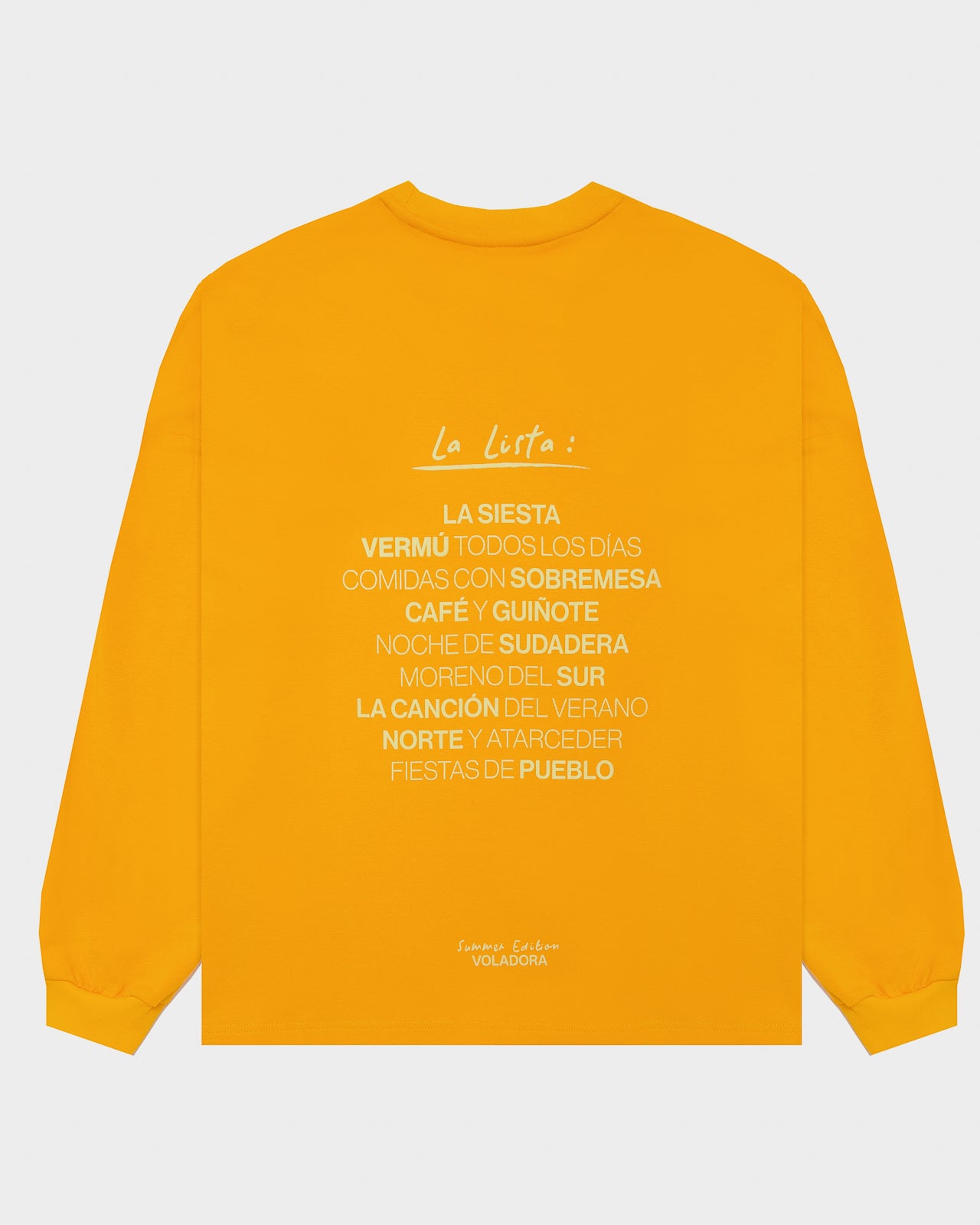 Sudadera Bucketlist