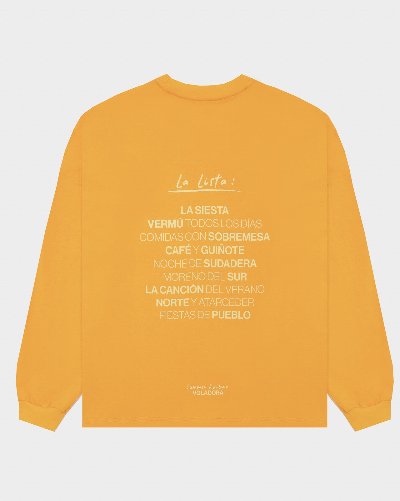Sudadera Bucketlist