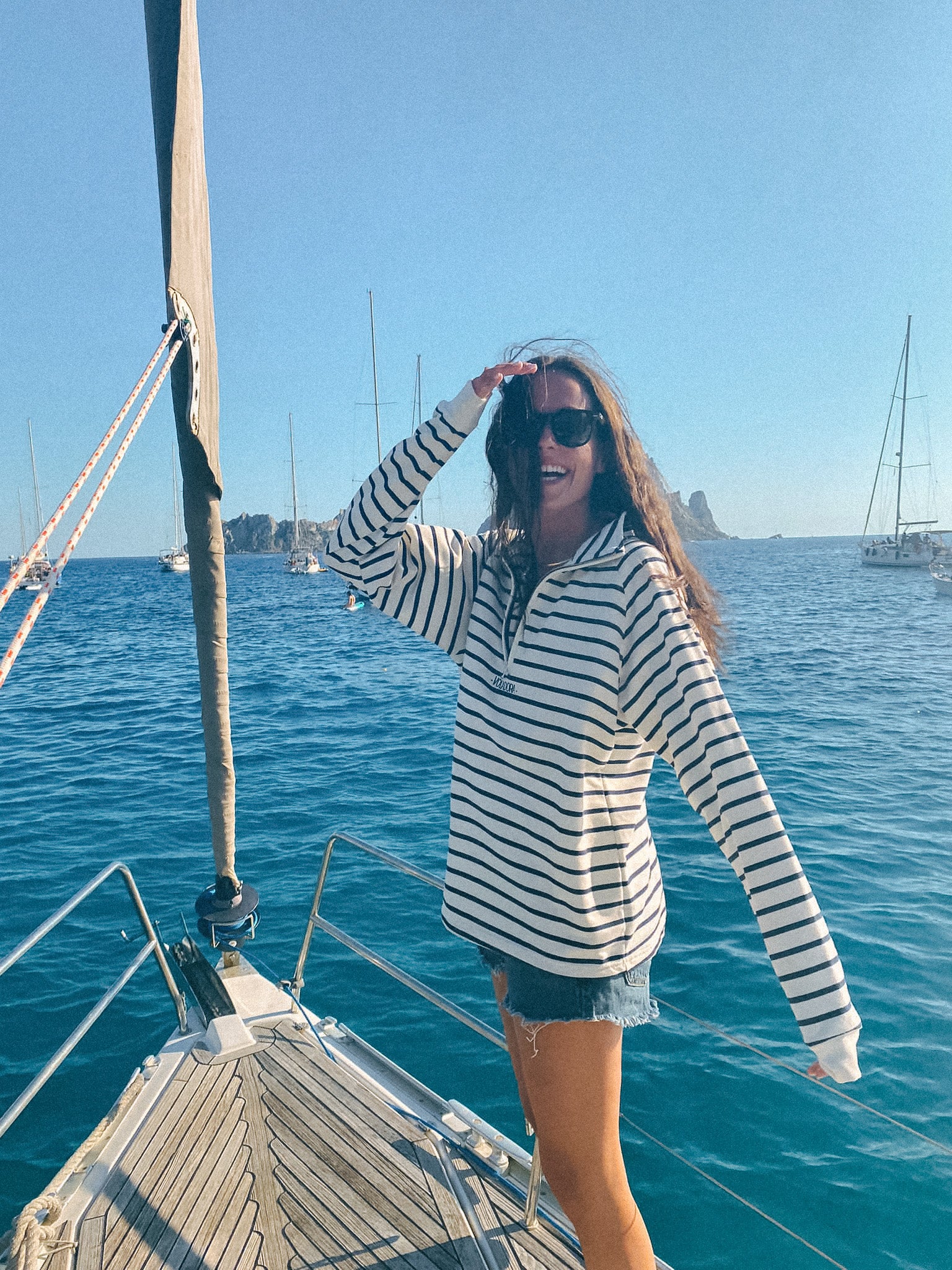 JERSEY HALF-ZIP GRUMETE
